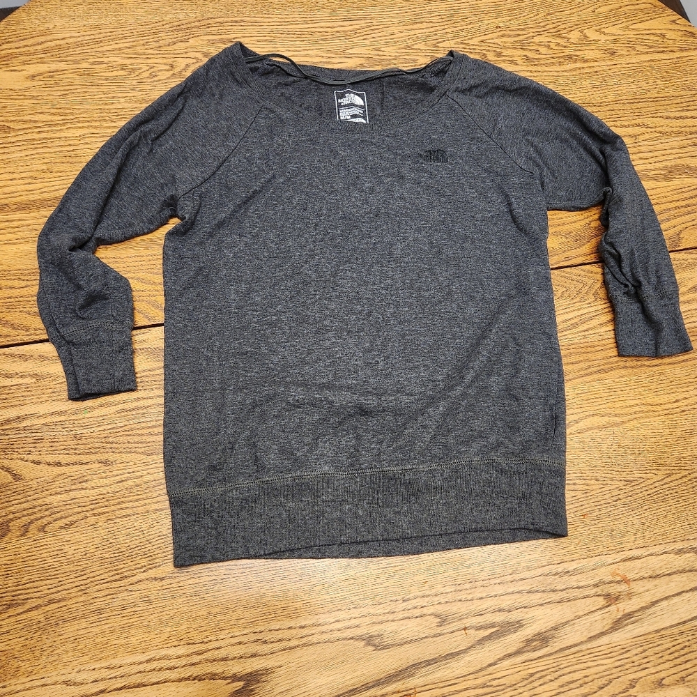 Charcoal The North Face Pullover Sz M